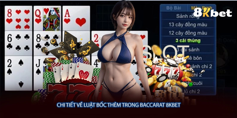 Chi tiết về luật bốc thêm trong Baccarat 8KBET